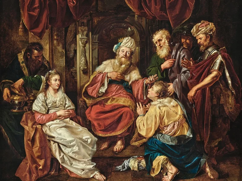 1743-Willem Jacob Herreyns - Isacco benedice suo figlio Giacobbe